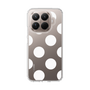 Slim Protection Case［ Simple Dot - White ］