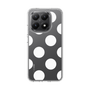 Slim Protection Case［ Simple Dot - White ］