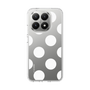 Slim Protection Case［ Simple Dot - White ］