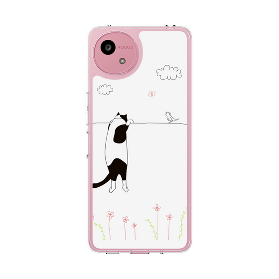 Slim Protection Case［ Calico Cat Peeking with Curiosity ］