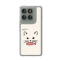 Slim Protection Case［ Very Greedy Cat - White ］