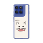 Slim Protection Case［ Very Greedy Cat - White ］