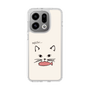 Slim Protection Case［ Very Greedy Cat - White ］