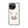 Slim Protection Case［ Very Greedy Cat - White ］