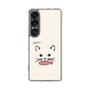Slim Protection Case［ Very Greedy Cat - White ］