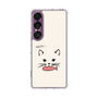 Slim Protection Case［ Very Greedy Cat - White ］
