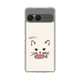 Slim Protection Case［ Very Greedy Cat - White ］