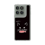 Slim Protection Case［ Very Greedy Cat - Black ］