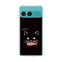 Slim Protection Case［ Very Greedy Cat - Black ］