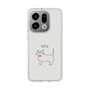 Slim Protection Case［ Bow Tie Cat - White ］