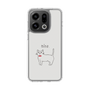 Slim Protection Case［ Bow Tie Cat - White ］