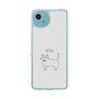 Slim Protection Case［ Bow Tie Cat - White ］
