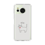 Slim Protection Case［ Bow Tie Cat - White ］