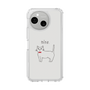 Slim Protection Case［ Bow Tie Cat - White ］