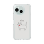 Slim Protection Case［ Bow Tie Cat - White ］