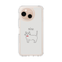 Slim Protection Case［ Bow Tie Cat - White ］