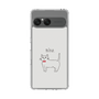 Slim Protection Case［ Bow Tie Cat - White ］