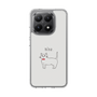 Slim Protection Case［ Bow Tie Cat - White ］