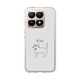 Slim Protection Case［ Bow Tie Cat - White ］