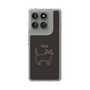 Slim Protection Case［ Bow Tie Cat - Black ］