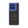 Slim Protection Case［ Bow Tie Cat - Black ］