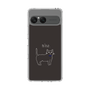 Slim Protection Case［ Bow Tie Cat - Black ］