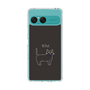 Slim Protection Case［ Bow Tie Cat - Black ］