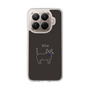 Slim Protection Case［ Bow Tie Cat - Black ］