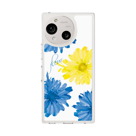 Slim Protection Case［ 4 Big Flowers ］