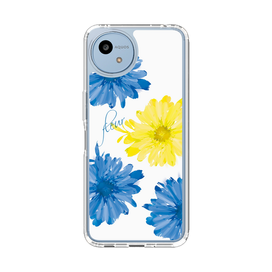 Slim Protection Case［ 4 Big Flowers ］