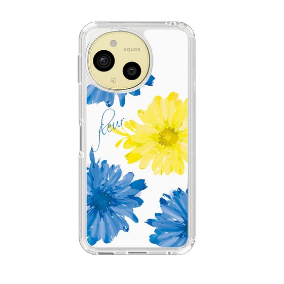 Slim Protection Case［ 4 Big Flowers ］