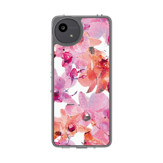 Slim Protection Case［ Art Flower Orchid ］