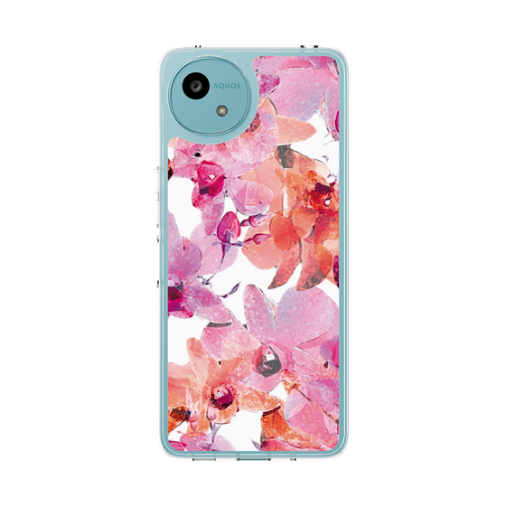 Slim Protection Case［ Art Flower Orchid ］