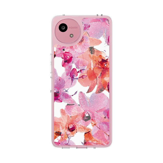 Slim Protection Case［ Art Flower Orchid ］