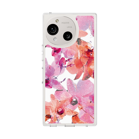 Slim Protection Case［ Art Flower Orchid ］