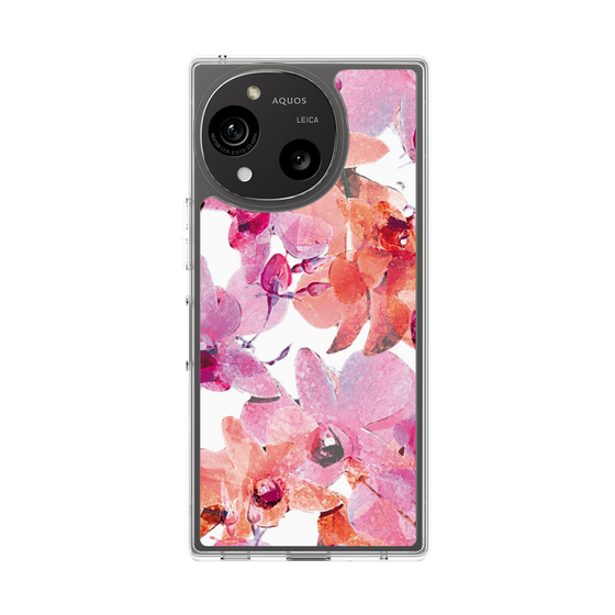 Slim Protection Case［ Art Flower Orchid ］