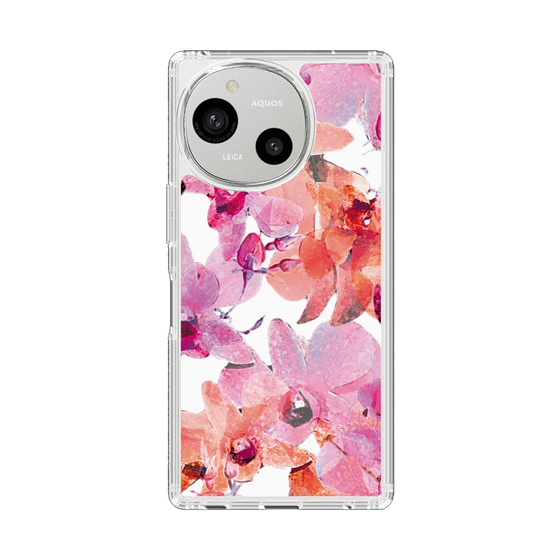 Slim Protection Case［ Art Flower Orchid ］