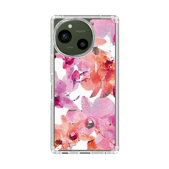 Slim Protection Case［ Art Flower Orchid ］
