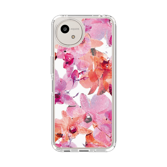 Slim Protection Case［ Art Flower Orchid ］