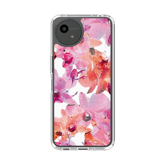 Slim Protection Case［ Art Flower Orchid ］
