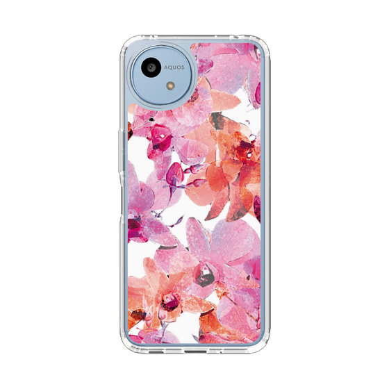Slim Protection Case［ Art Flower Orchid ］