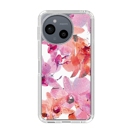 Slim Protection Case［ Art Flower Orchid ］