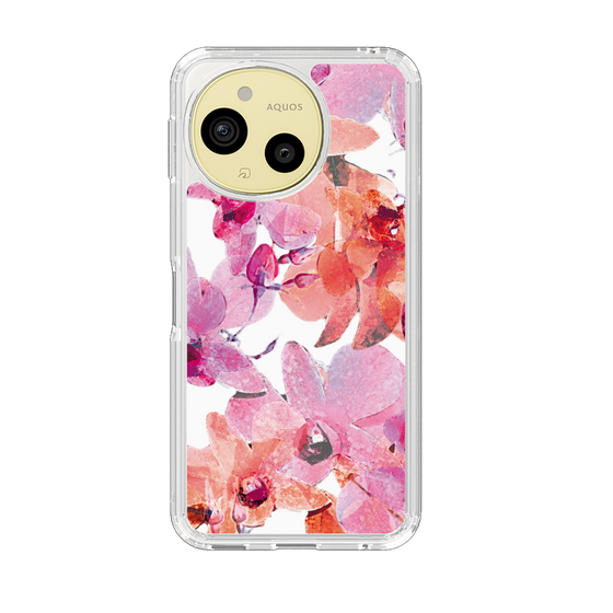 Slim Protection Case［ Art Flower Orchid ］