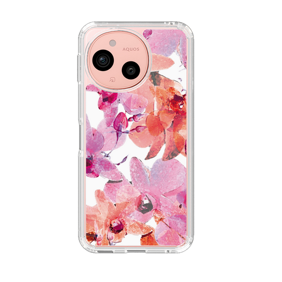 Slim Protection Case［ Art Flower Orchid ］