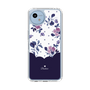 Slim Protection Case［ Twin Dot Flower - Navy ］
