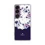 Slim Protection Case［ Twin Dot Flower - Navy ］