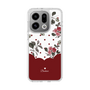 Slim Protection Case［ Twin Dot Flower - Red ］