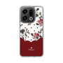 Slim Protection Case［ Twin Dot Flower - Red ］