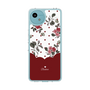 Slim Protection Case［ Twin Dot Flower - Red ］
