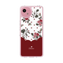 Slim Protection Case［ Twin Dot Flower - Red ］